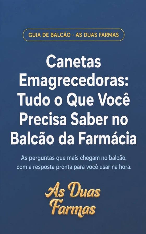 Capa do livro Canetas Emagrecedoras